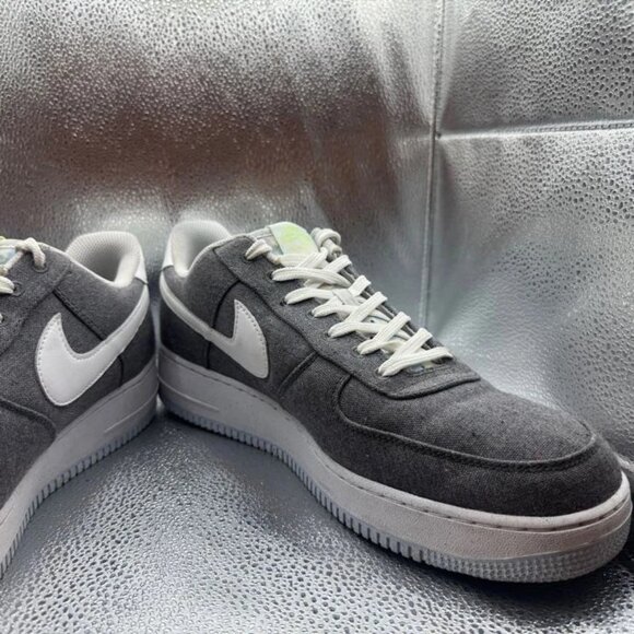 Size 13 Nike Air‎ Force 1 '07 Recycled Pack Iron Grey Sneakers CN0866-002 - Picture 4 of 12